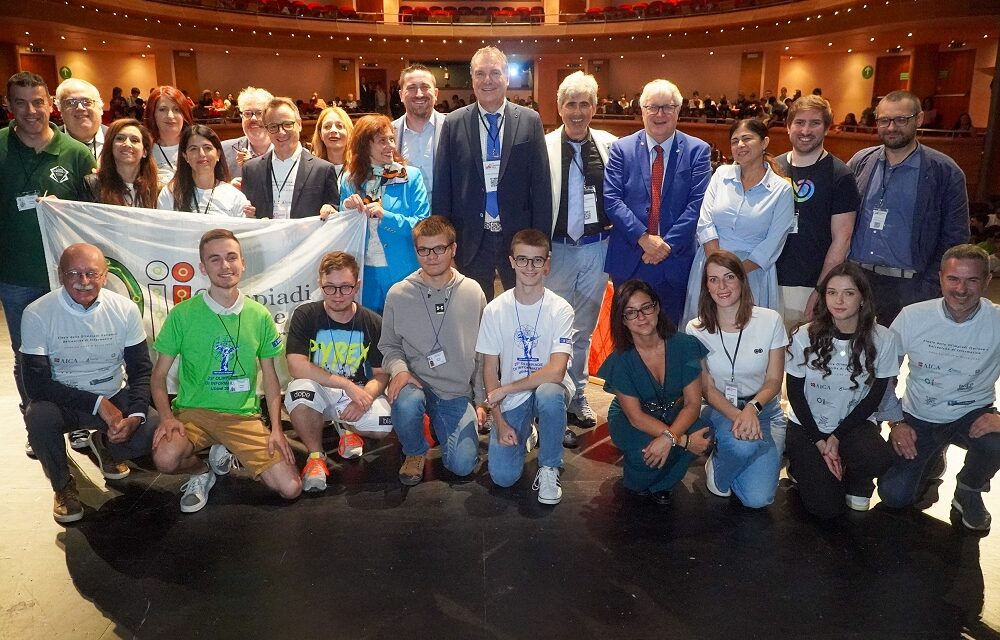 PROCLAMATI AL “TEATRO NUOVO GIOVANNI DA UDINE” I VINCITORI DELLA XXV EDIZIONE DELLE OLIMPIADI ITALIANE DI INFORMATICA