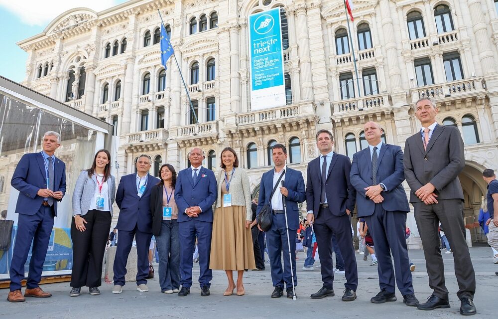 TRIESTE NEXT, IN PIAZZA UNITÀ INAUGURATA LA 14ª EDIZIONE DEL FESTIVAL DELLA RICERCA SCIENTIFICA