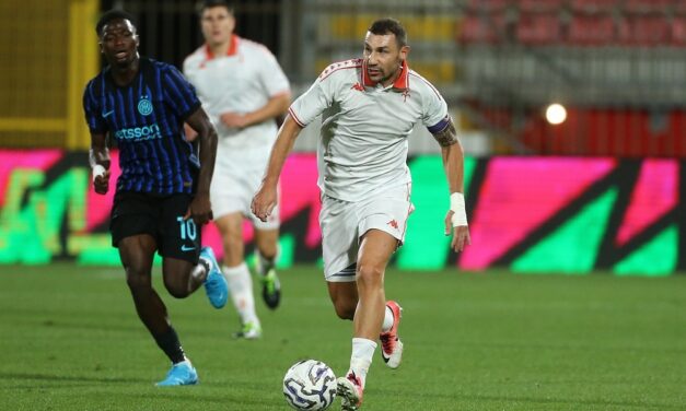 Triestina generosa e sfortunata, una cinica Inter U23 si impone con un gol per tempo