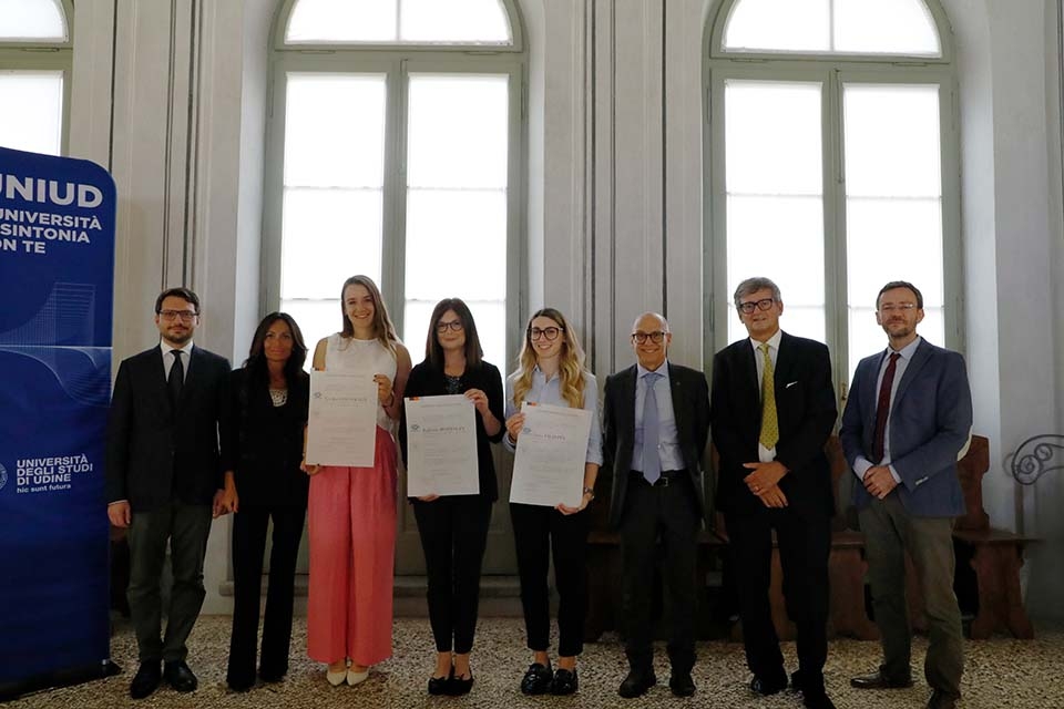 INVECCHIAMENTO ATTIVO, LA FONDAZIONE MORPURGO-HOFMANN PREMIA TRE LAUREATE DELL’UNIVERSITÀ DI UDINE