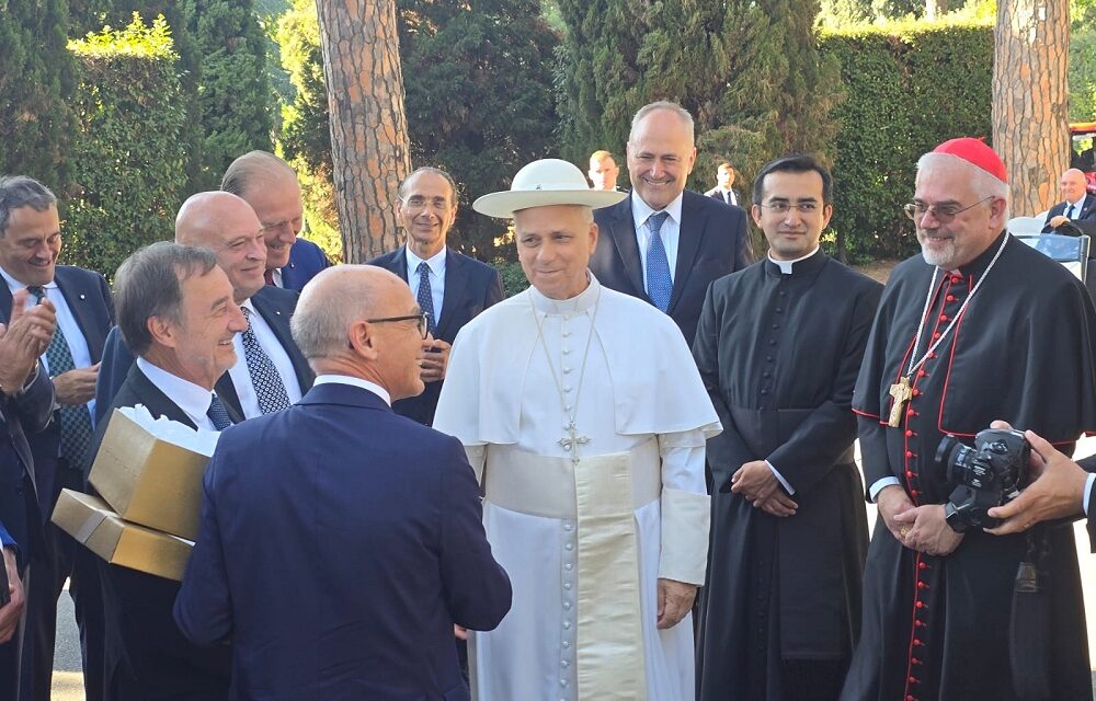 INAGURATO IN VATICANO DAL PAPA IL “BORGO LAUDATO SI’” CON IL VIGNETO FRUTTO DELLA RICERCA DELL’UNIVERSITÀ DI UDINE