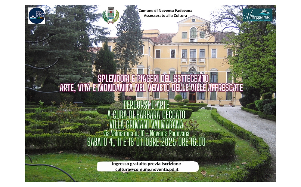 A OTTOBRE IN VILLA VALMARANA INCONTRI CULTURALI DEDICATI AL SETTECENTO VENETO