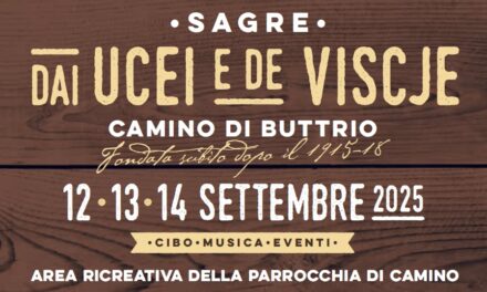 Sagre dai Ucei e de Viscje: tre giorni di festa a Camino di Buttrio