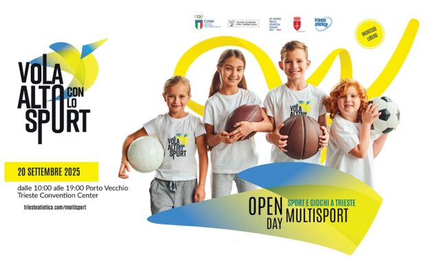 Trieste si prepara a una giornata di sport, inclusione e festa con la manifestazione “Vola Alto con lo Sport” la “Maratona per la Salute Mentale”