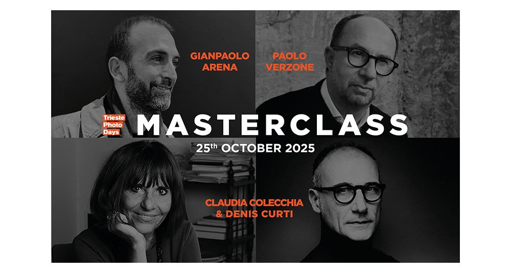 Trieste Photo Days: Masterclass TPD2025 con Arena, Verzone, Colecchia & Curti
