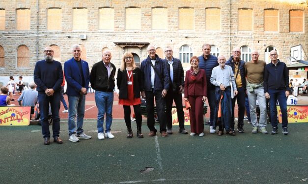CELEBRATI I 50 ANNI DELLA PALLACANESTRO TRIESTE AL RICREATORIO COMUNALE DE AMICIS