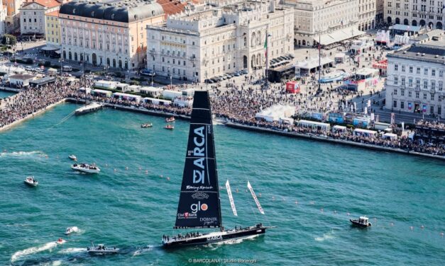 BARCOLANA 57: glo E VELO CONQUISTANO IL PODIO DELLA REGATA CON IL MAXI 100 ARCA SGR E M07