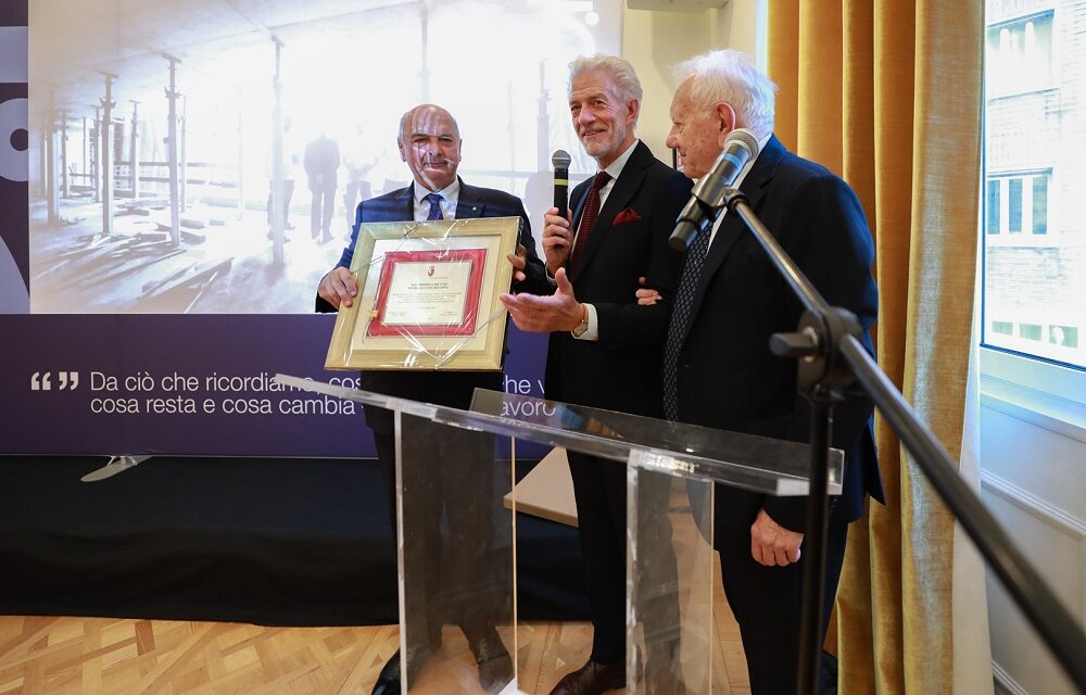 IL LAVORO COME CULTURA: IL RICONOSCIMENTO DEL COMUNE DI TRIESTE ALLA ENNIO RICCESI HOLDING NEL SUO 75° ANNIVERSARIO