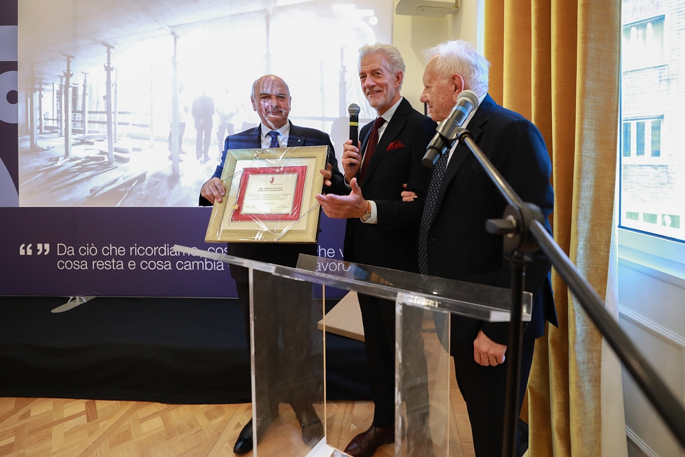 IL LAVORO COME CULTURA: IL RICONOSCIMENTO DEL COMUNE DI TRIESTE ALLA ENNIO RICCESI HOLDING NEL SUO 75° ANNIVERSARIO