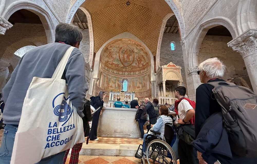 Centinaia di persone nella Basilica di Aquileia per il forum sull’accessibilità nel mondo della cultura “La Bellezza che Accoglie”