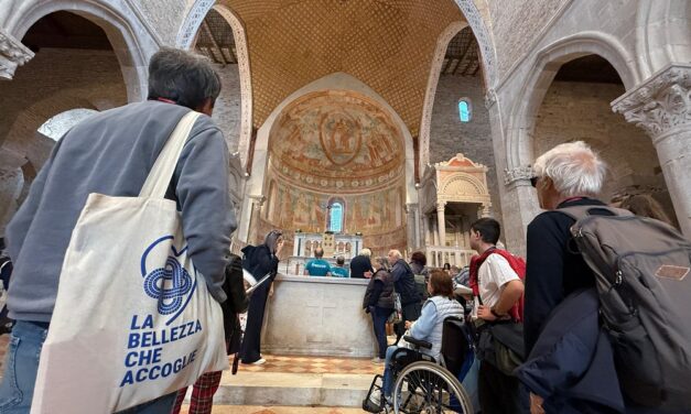 Centinaia di persone nella Basilica di Aquileia per il forum sull’accessibilità nel mondo della cultura “La Bellezza che Accoglie”