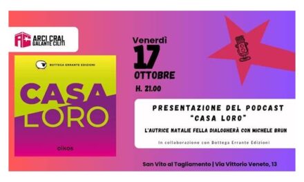 Al CRAL di San Vito al Tagliamento viene presentato il podcast “Casa loro” che racconta il tema dell’accoglienza attraverso le voci di chi la vive in prima persona