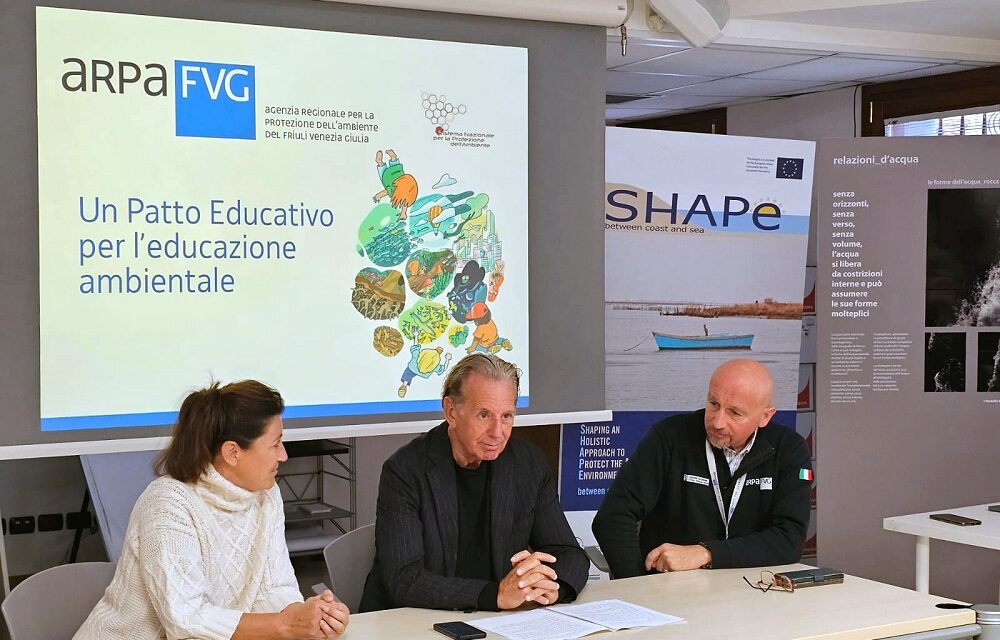 Arpa FVG: siglato il Patto educativo per l’educazione ambientale in Friuli Venezia Giulia
