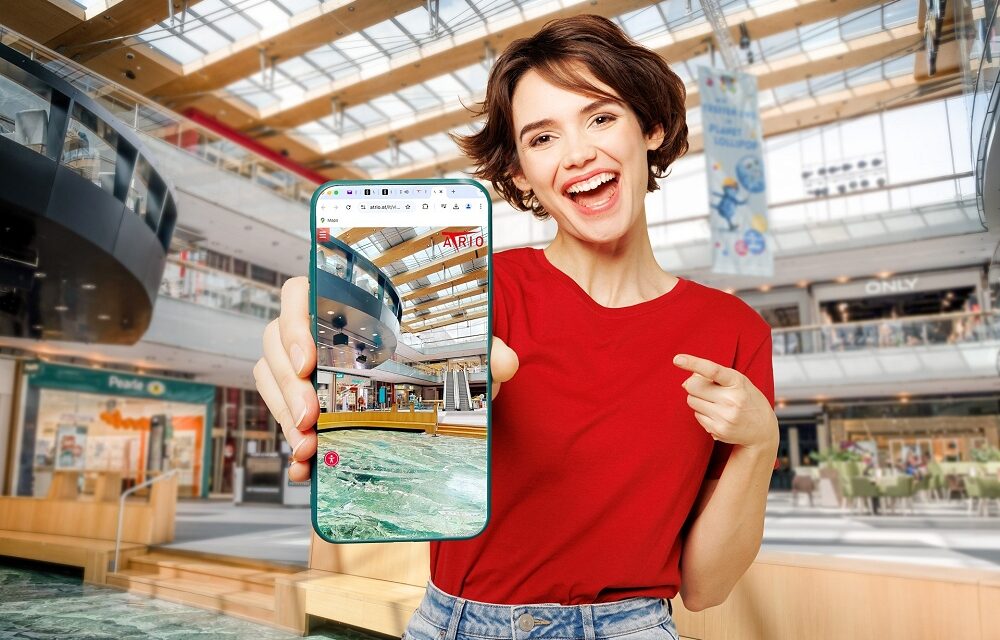 Il centro commerciale Atrio (Villach) presenta il suo gemello digitale 3D: lo shopping si apre al mondo
