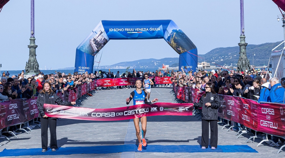 Nadia Battocletti vince la 9ª Corsa dei Castelli di Trieste