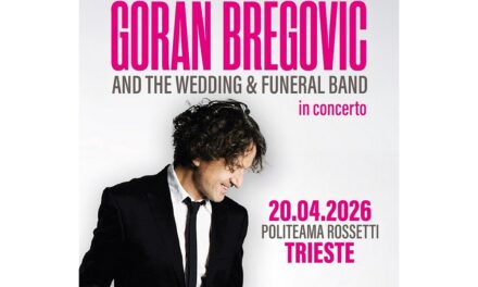 GORAN BREGOVIĆ riceve il Premio Tenco alla carriera e annuncia il ritorno nei principali teatri: il 20 aprile 2026 sarà al politeama Rossetti di Trieste
