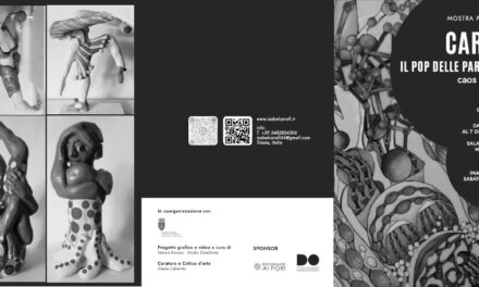 ALLA SALA LEONOR FINI DEL MAGAZZINO 26 IN PORTO VECCHIO – PORTO VIVO INAUGURAZIONE DELLA MOSTRA “CARAFÌ. IL POP DELLE PARTICELLE – CAOS E ORDINE”