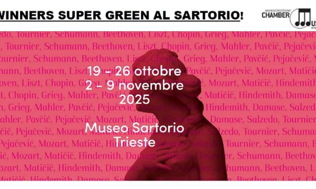 SECONDO APPUNTAMENTO AL SARTORIO PER “WINNERS SUPER GREEN”! con il DUO VIRIDIA