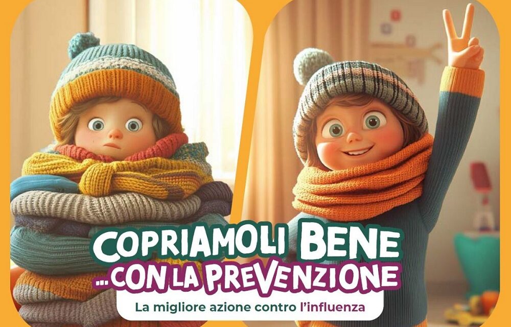 In 210 scuole del Veneto arriva la campagna “Copriamoli bene… con la preVenzione” della Società Italiana di Pediatria