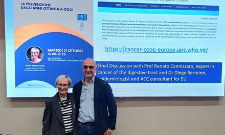 CRO: Lectio Silvia Franceschi “Codice europeo contro il cancro”