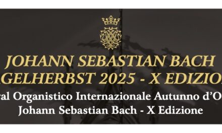A TRIESTE, LA DECIMA EDIZIONE DELL “AUTUNNO D’ORGANO J. S. BACH”