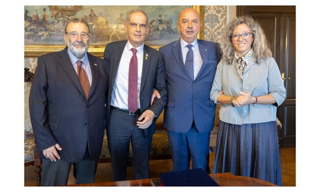 L’AMBASCIATORE D’ISRAELE IN ITALIA, SUA ECCELLENZA JONATHAN PELED, SI COMPLIMENTA PER IL PROGETTO “PORTO VECCHIO-PORTO VIVO” DEL COMUNE DI TRIESTE
