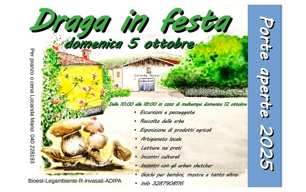 Draga in festa Porte Aperte-Odprta Vrata 2025