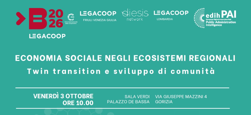 GORIZIA CAPITALE PER UN GIORNO DELL’ECONOMIA SOCIALE
