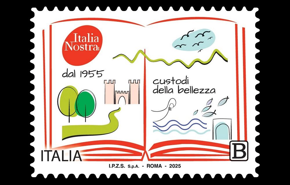 POSTE ITALIANE: EMESSO IL FRANCOBOLLO DEDICATO A ITALIA NOSTRA