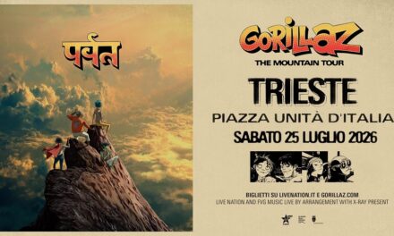 I GORILLAZ a Trieste (Piazza Unità d’Italia) per uno show imperdibile per festeggiare i 25 anni di carriera