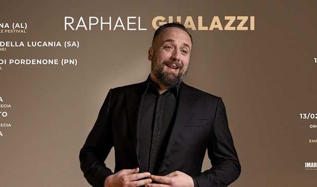 RAPHAEL GUALAZZI live il 3 ottobre al Teatro Pileo di Prata di Pordenone (PN) con Orchestra Naonis