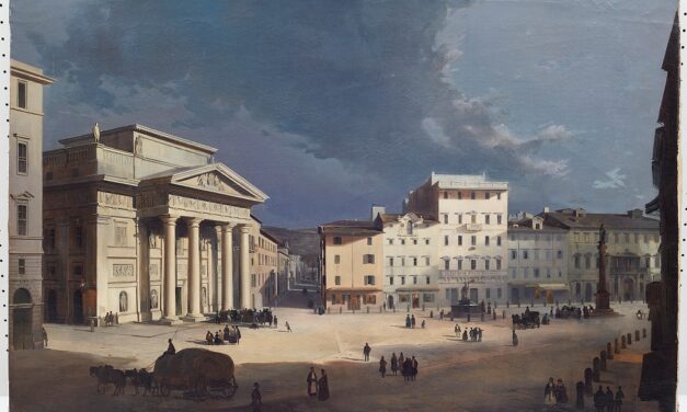 UNA RARA VEDUTA DELLA PIAZZA DELLA BORSA A TRIESTE DEL PITTORE BELLUNESE IPPOLITO CAFFI È TRA I PROTAGONISTI DELL’ASTA DI LEMPERTZ, LA CASA D’ASTA PRIVATA PIÙ ANTICA DEL MONDO