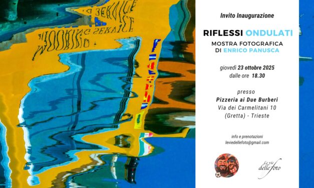“Riflessi Ondulati”: la nuova mostra fotografica di Enrico Panusca a Trieste