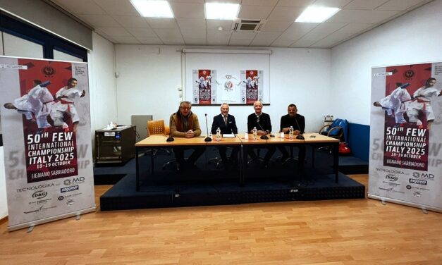 Lignano – Karate: presentato il ’50° F.E.W. International Championship Italy 2025′