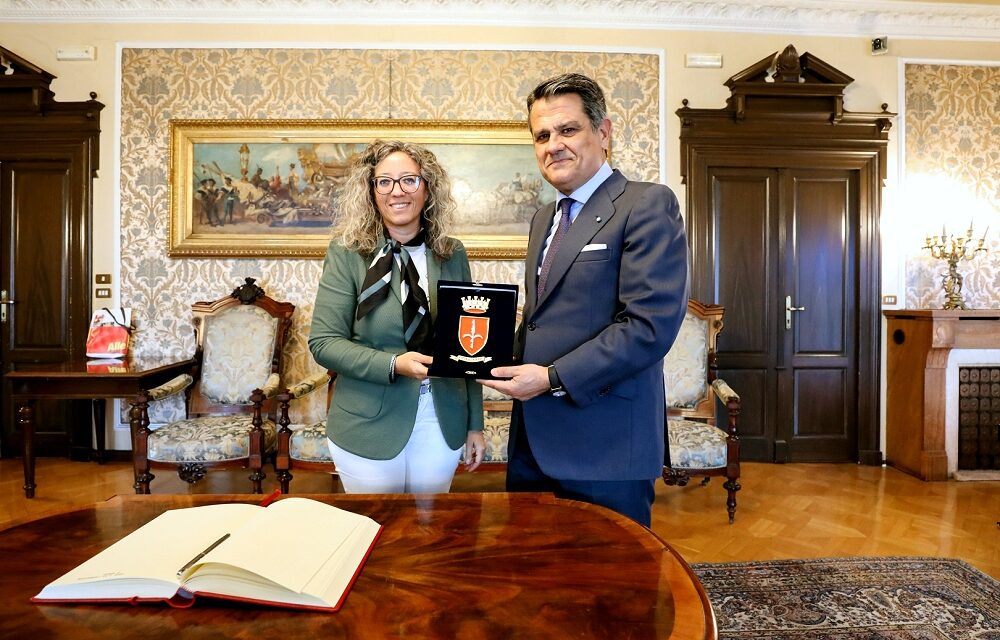 IL VICESINDACO DI TRIESTE SERENA TONEL HA RICEVUTO L’AMBASCIATORE DI SPAGNA MIGUEL ÁNGEL FERNÁNDEZ-PALACIOS MARTÍNEZ