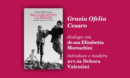 Grazia Ofelia Cesaro presenta il suo libro “Ballare sotto la pioggia” all’Antico Caffè San Marco