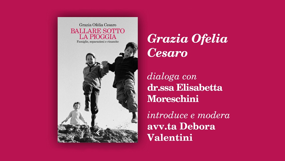 Grazia Ofelia Cesaro presenta il suo libro “Ballare sotto la pioggia” all’Antico Caffè San Marco