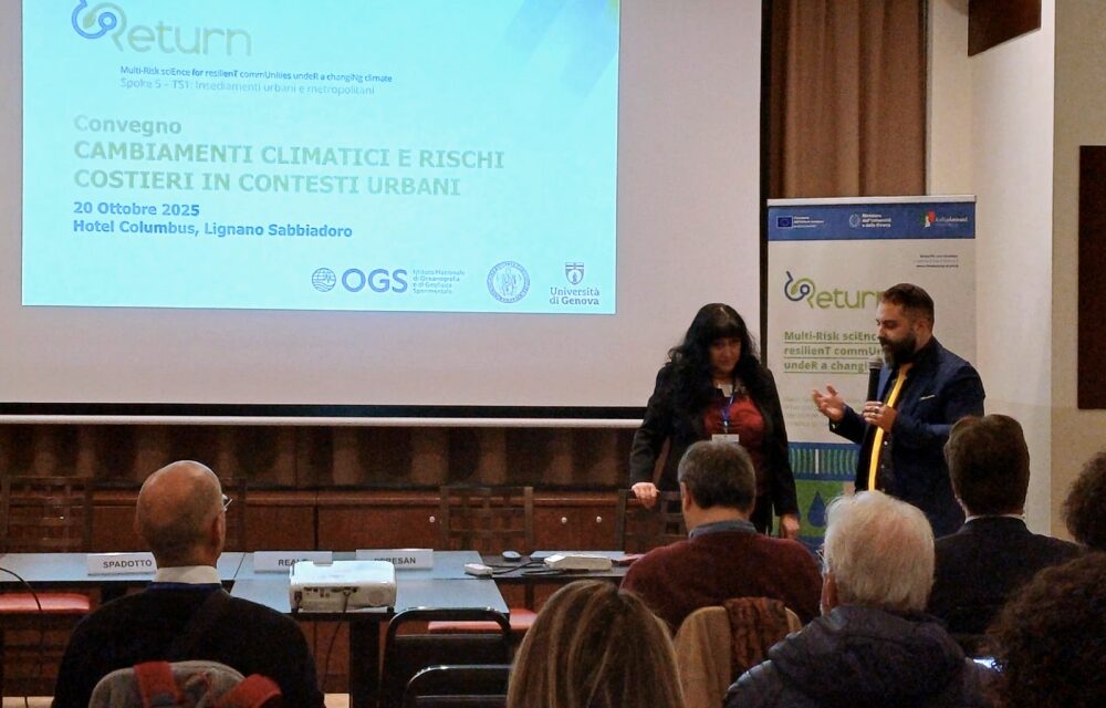 Gestione dei rischi costieri: all’evento Return si sviluppano soluzioni innovative