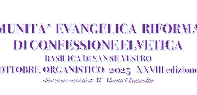 OTTOBRE ORGANISTICO 2025 TS, XXVIII edizione: lunedì 3 ottobre a Trieste l’organista Matteo Riboldi