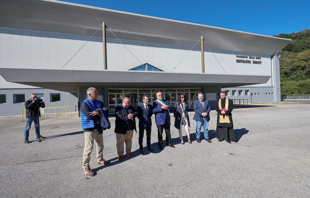 RIAPERTO DOPO LA RIQUALIFICAZIONE IL PALABIGOT: POTRÀ OSPITARE EVENTI SPORTIVI E CONCERTI