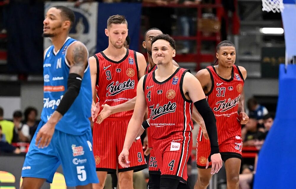 Basket Lega A: Trieste batte Napoli in trasferta, prima vittoria stagionale