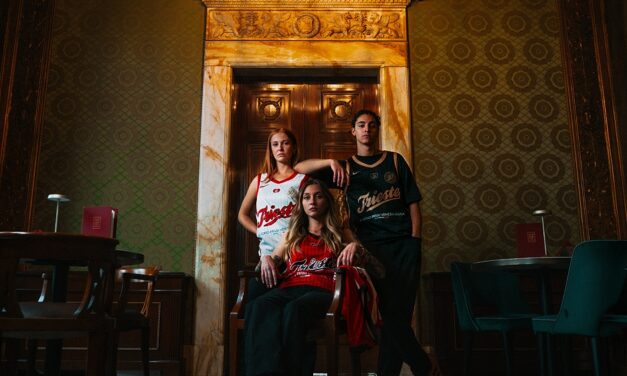 PALLACANESTRO TRIESTE SVELA LE NUOVE MAGLIE PER LA STAGIONE 2025-2026