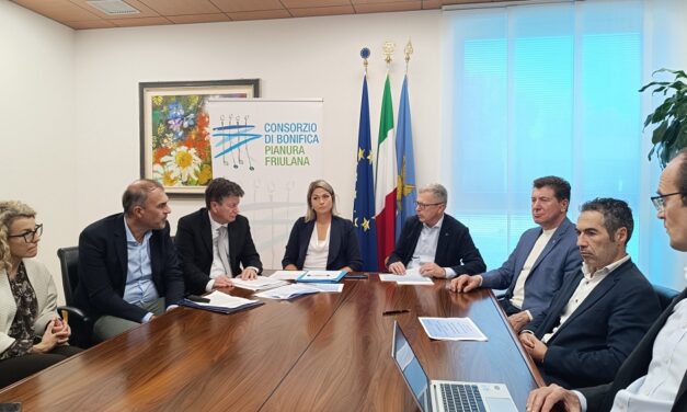 Consorzio bonifica PF / Regione FVG: rete irrigua, 180 milioni e 34 interventi di ammodernamento