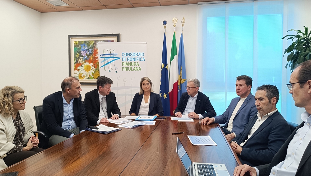 Consorzio bonifica PF / Regione FVG: rete irrigua, 180 milioni e 34 interventi di ammodernamento