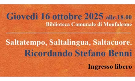 Parliamone in Biblioteca: Monfalcone ricorda Stefano Benni con una serata di letture ad alta voce insieme ai “Lettori in Cantiere”