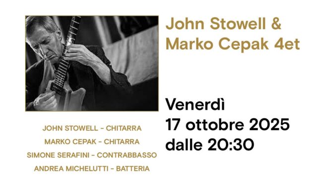 John Stowell & Marko Cepak 4et in concerto all’Antico Caffè San Marco