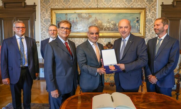 L’AMBASCIATORE DEGLI EMIRATI ARABI UNITI IN ITALIA, ABDULLA AL SUBOUSI, È STATO RICEVUTO IN MUNICIPIO DAL SINDACO ROBERTO DIPIAZZA