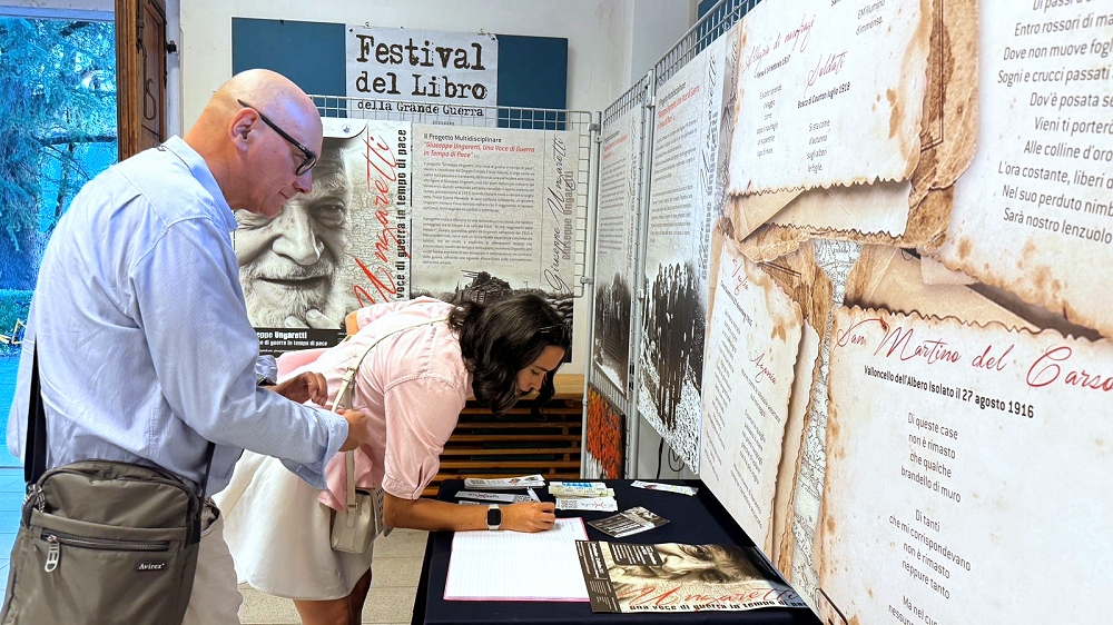 ULTIMI GIORNI PER LA MOSTRA A MONFALCONE DEDICATA A GIUSEPPE UNGARETTI