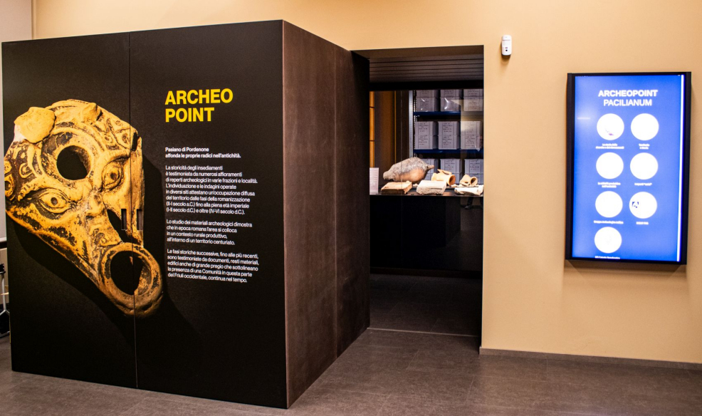 DOVE LA STORIA PARLA AL FUTURO,  PASIANO INAUGURA AL MIRS IL NUOVO ARCHEOPOINT