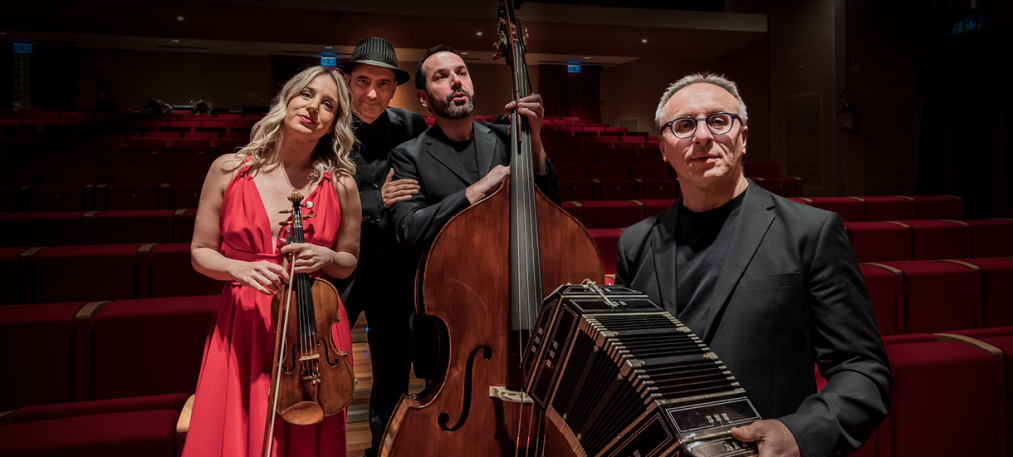 TEATRO VERDI PORDENONE: IN ESCLUSIVA LA VIOLINISTA ITALIANA DI FAMA INTERNAZIONALE ANNA TIFU E IL SUO TANGO QUARTET